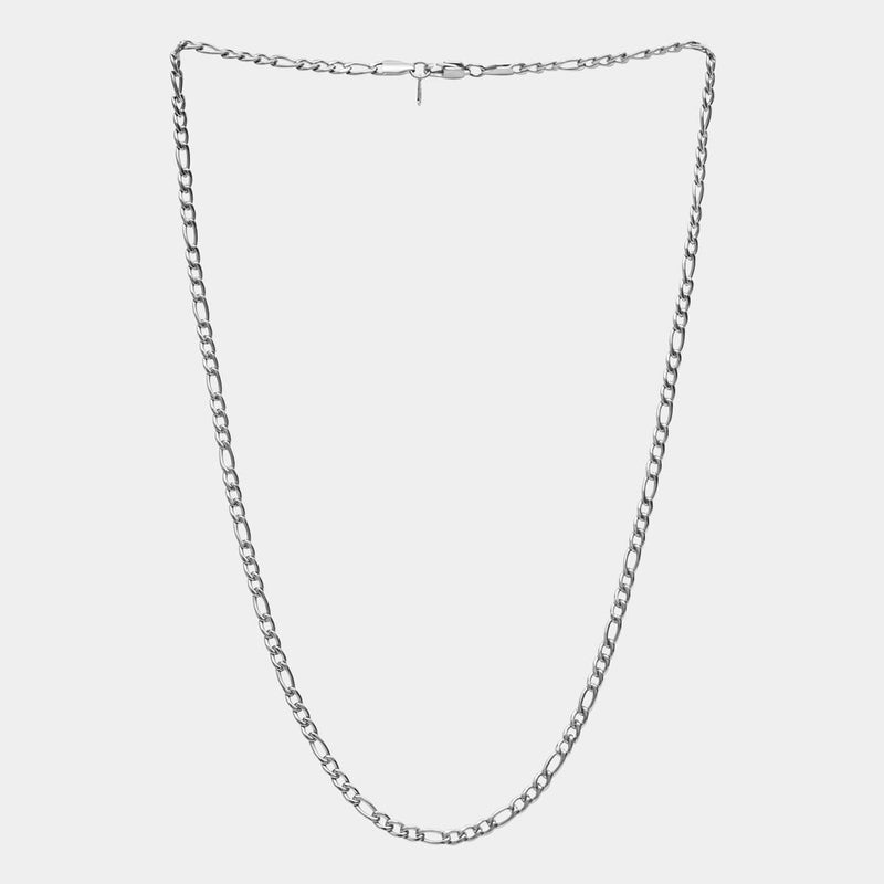 Figaro Chain - White Gold