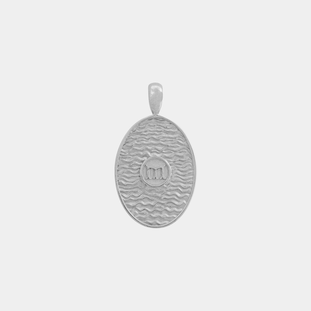 St. Christopher Pendant - White Gold - Marcozo