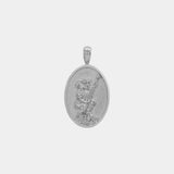 St. Christopher Pendant - White Gold - Marcozo