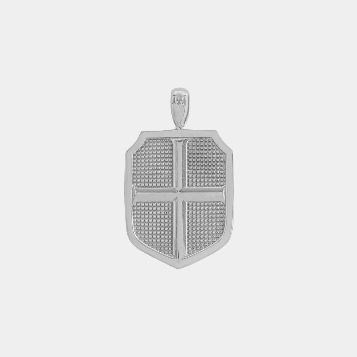 St. George Pendant - White Gold - Marcozo