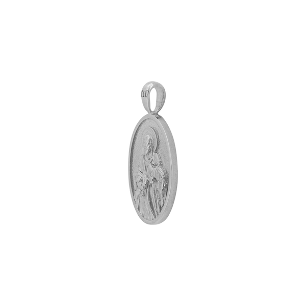 St. Peter Pendant - White Gold