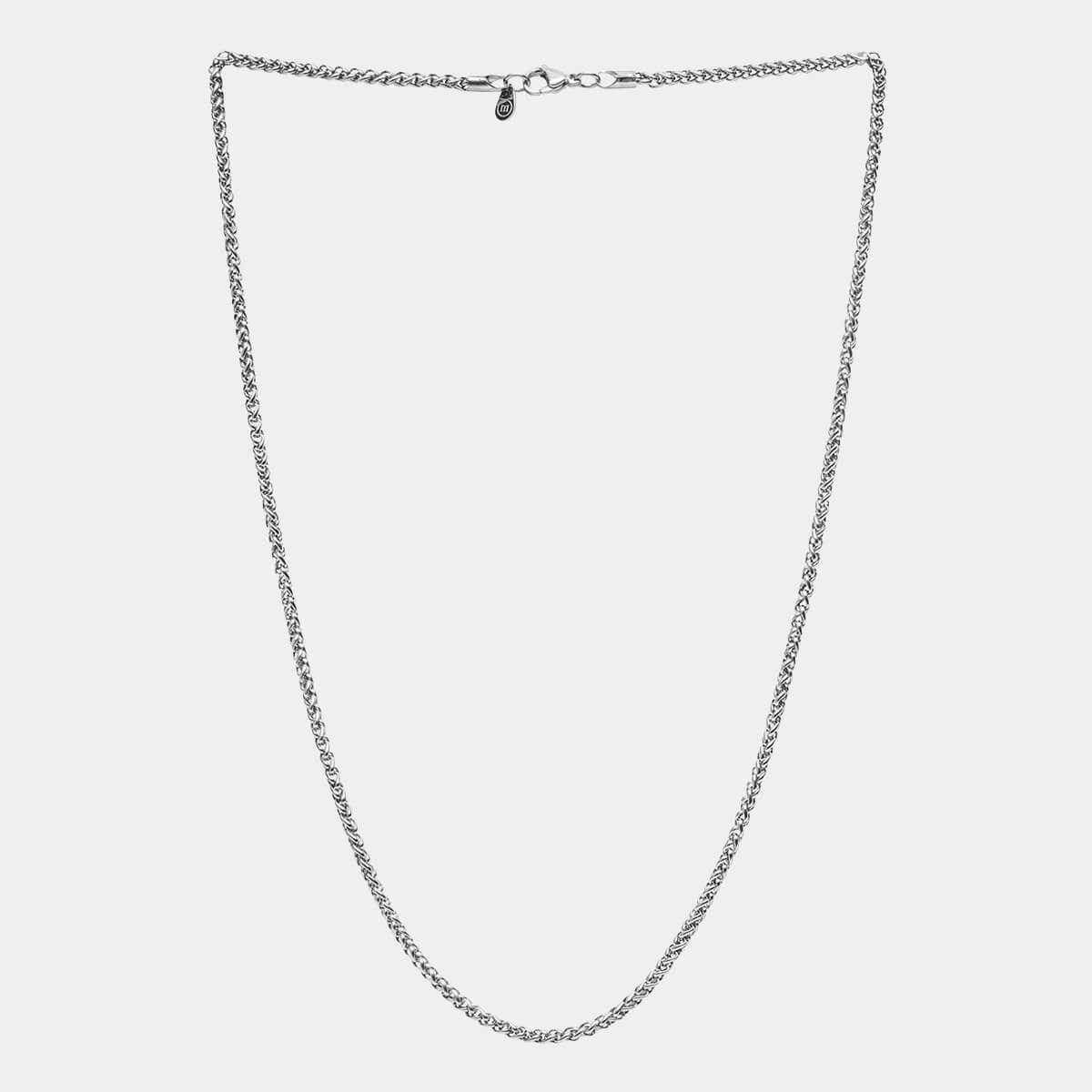 Wheat Chain - White Gold - Marcozo