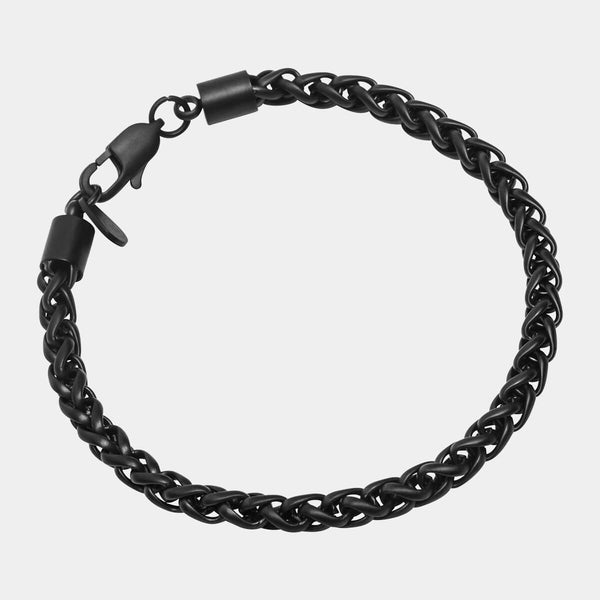 Wheat Bracelet - Black