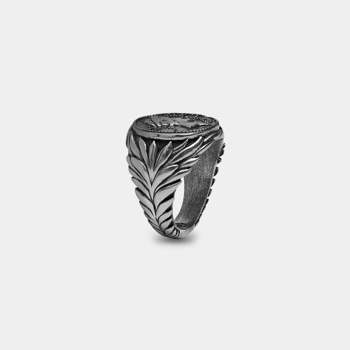 Julius Caesar Ring - Ancient Silver - Marcozo