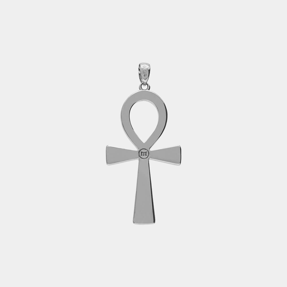 Ankh Pendant - White Gold - Marcozo