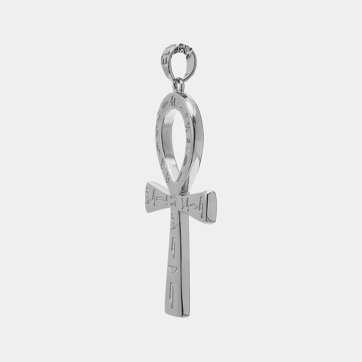 Ankh Pendant - White Gold - Marcozo