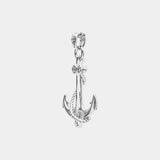 Anchor Pendant - White Gold - Marcozo