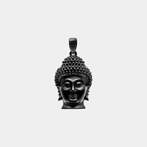 Buddha Pendant - Black