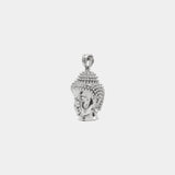 Buddha Pendant - White Gold - Marcozo