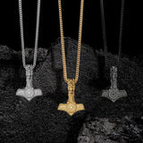 Mjolnir Hammer Pendant - Black - Marcozo
