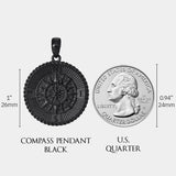 Compass Pendant - Black - Marcozo