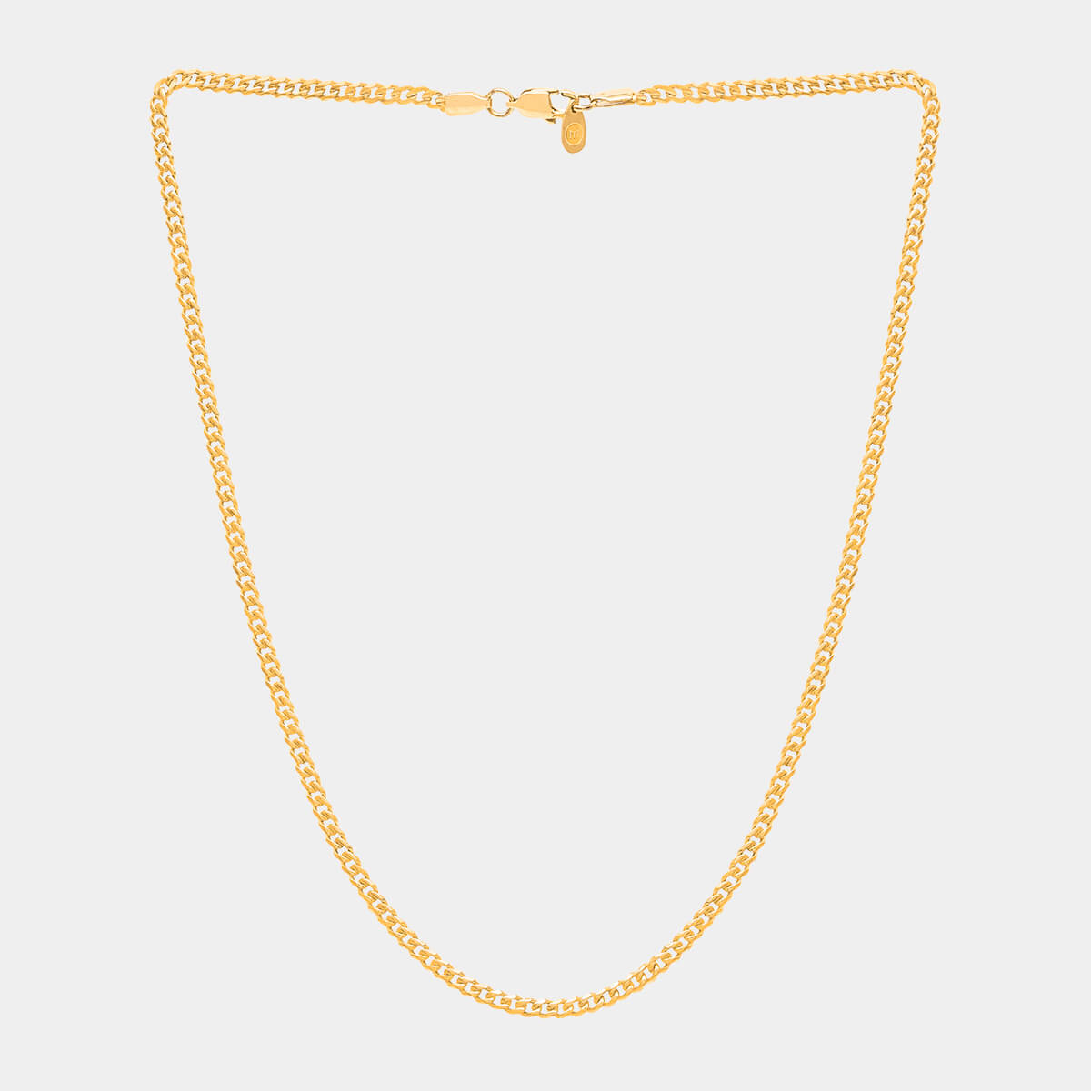 Cuban Link Chain - Gold (3mm) - Marcozo
