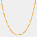 Cuban Link Chain - Gold (3mm) - Marcozo