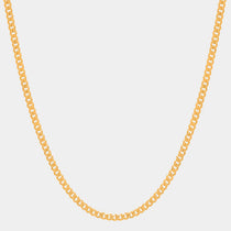 Cuban Link Chain - Gold (3mm) - Marcozo
