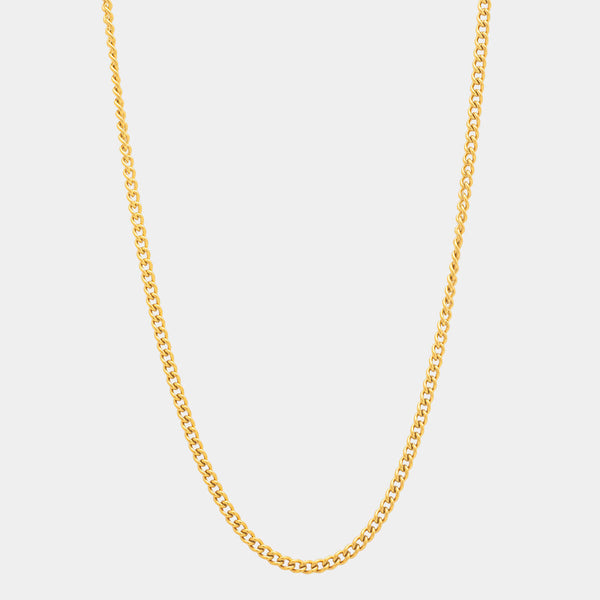 Curb Chain - Gold (2mm)