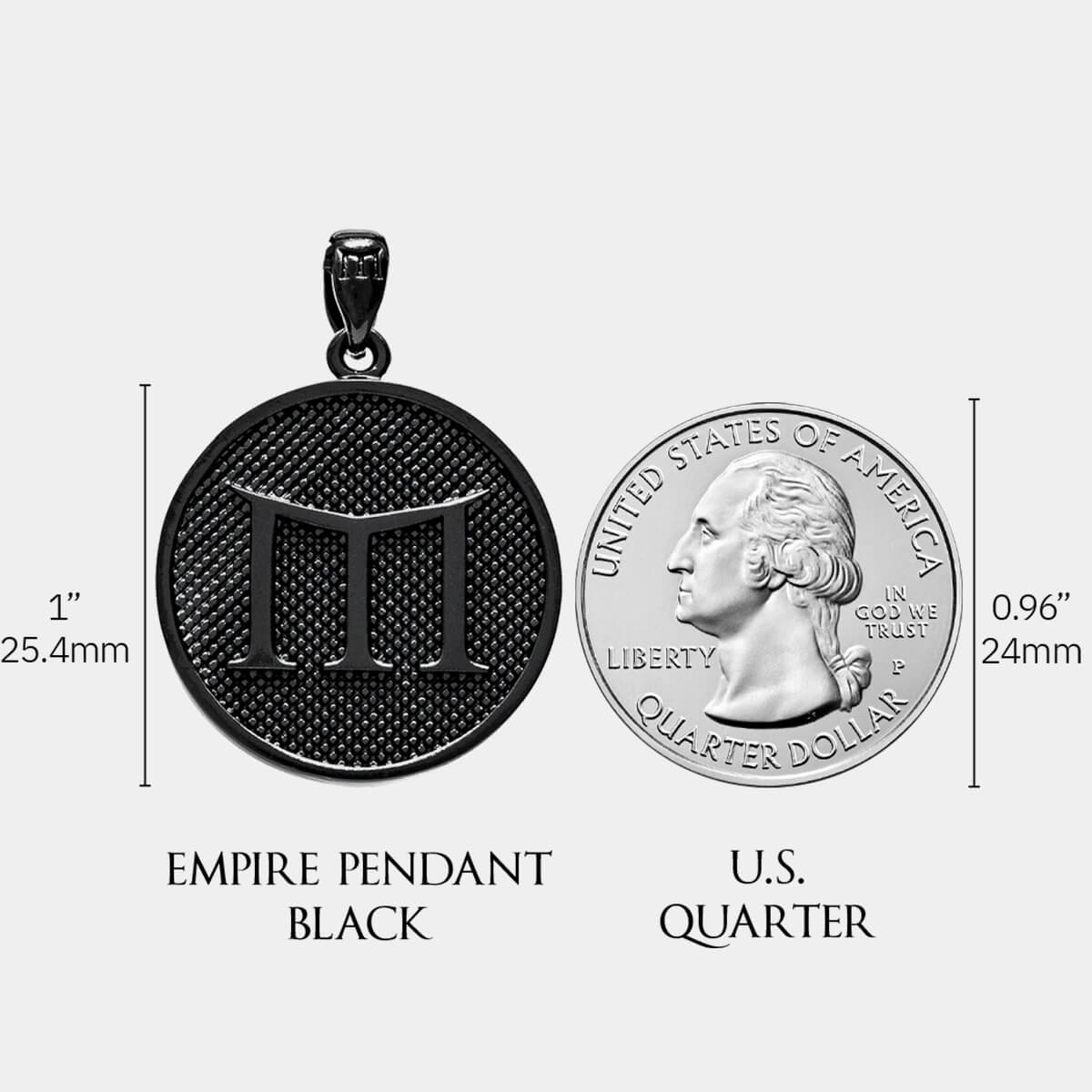 Empire Pendant - Black - Marcozo