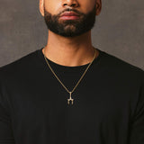 Bident Pendant - Gold - Marcozo