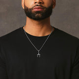 Bident Pendant - White Gold - Marcozo