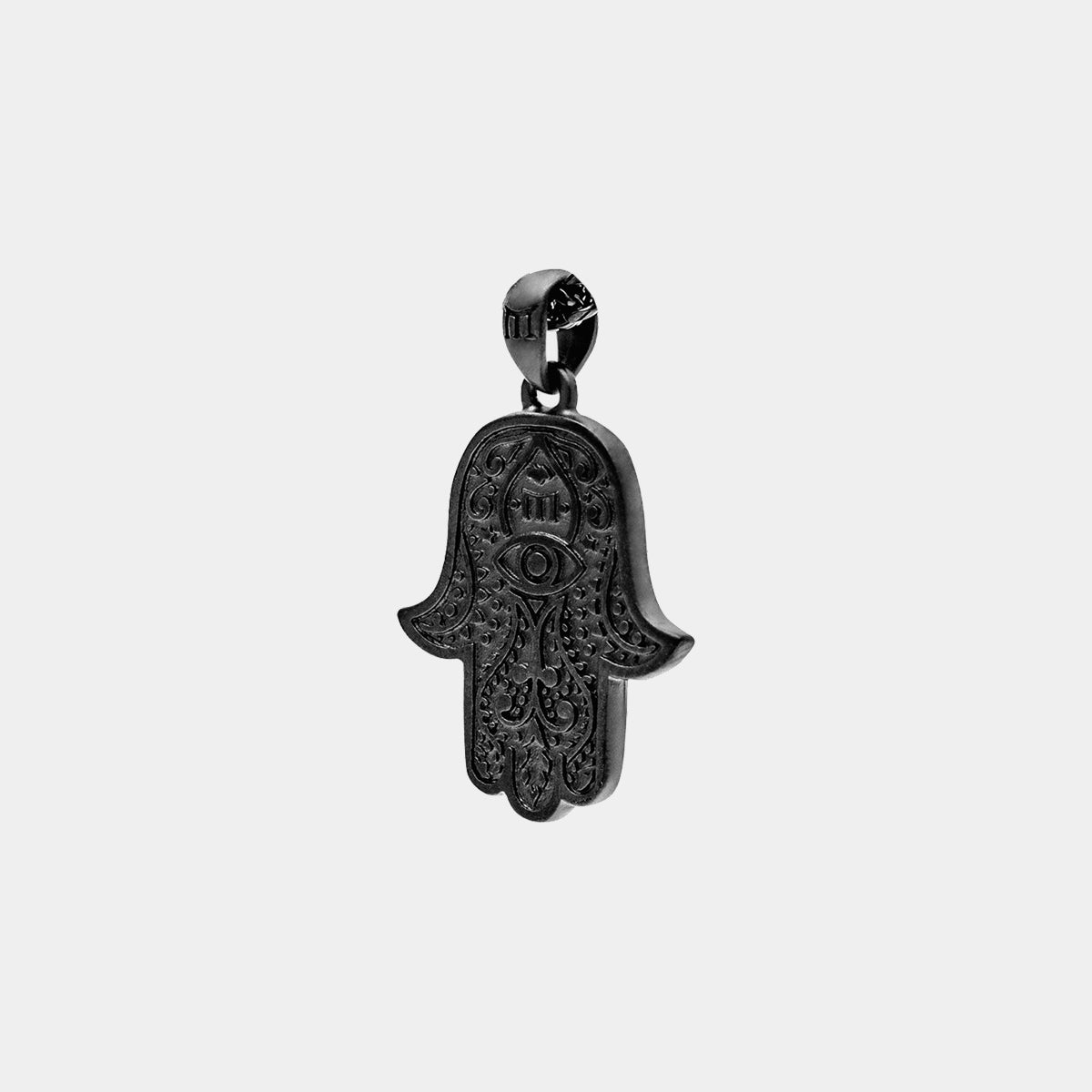 Hamsa Pendant - Black - Marcozo