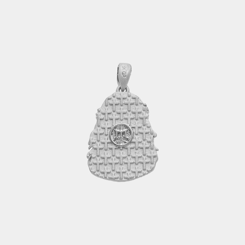 Jesus Pendant - White Gold - Marcozo