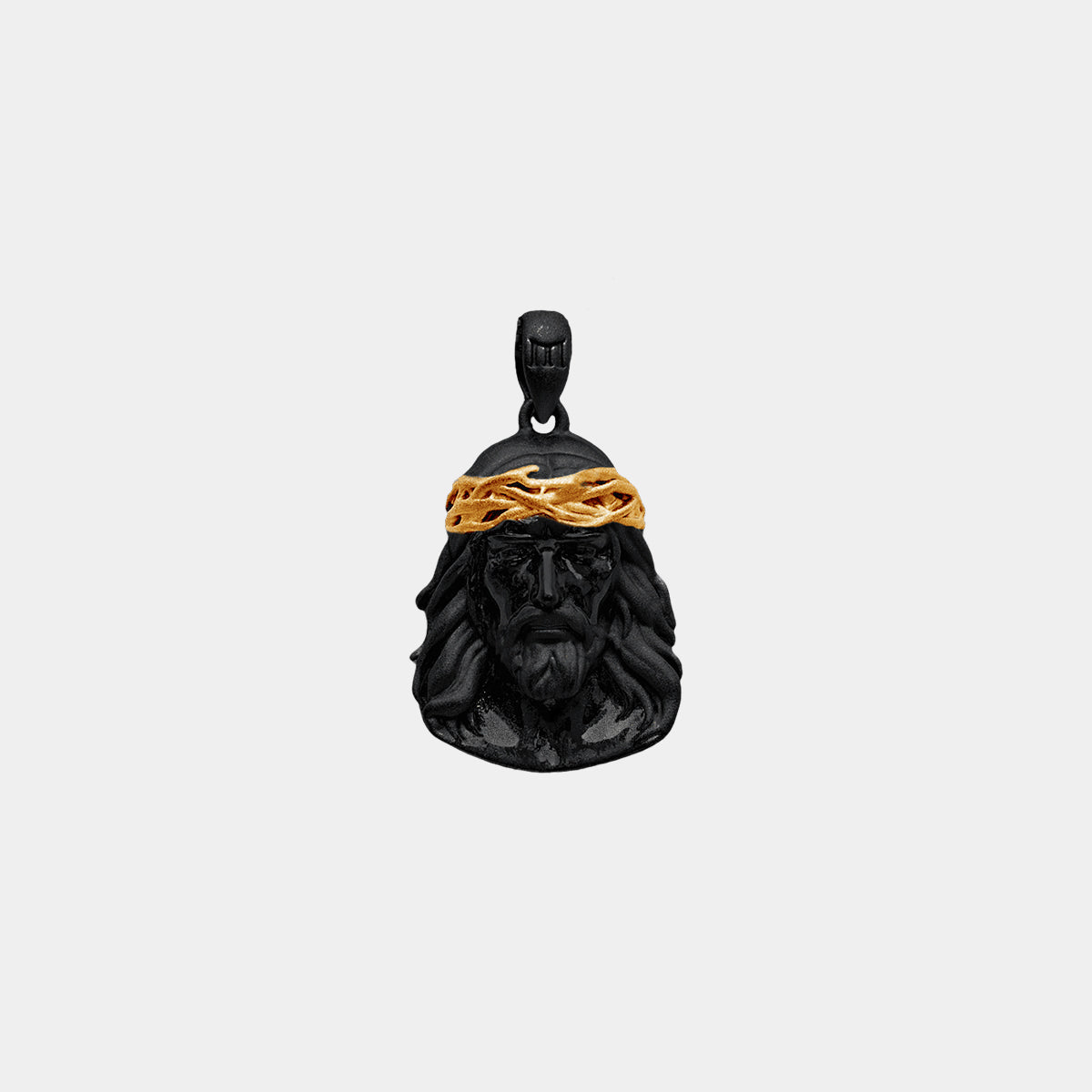 Jesus Pendant - Black - Marcozo