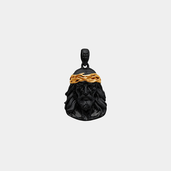 Jesus Pendant - Black