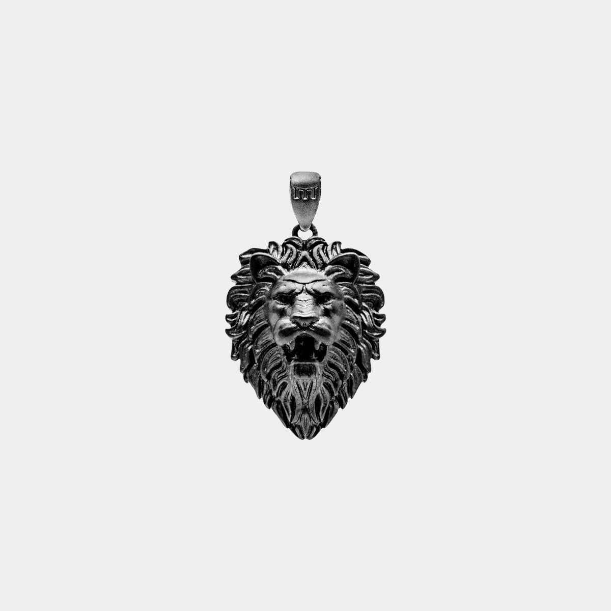Lion Pendant - Black - Marcozo