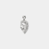 Lion Pendant - White Gold - Marcozo
