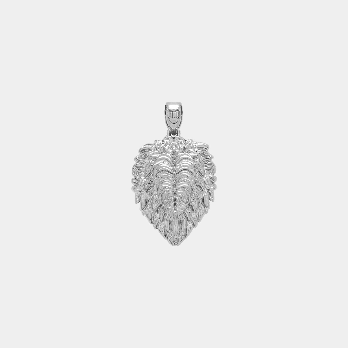 Lion Pendant - White Gold - Marcozo