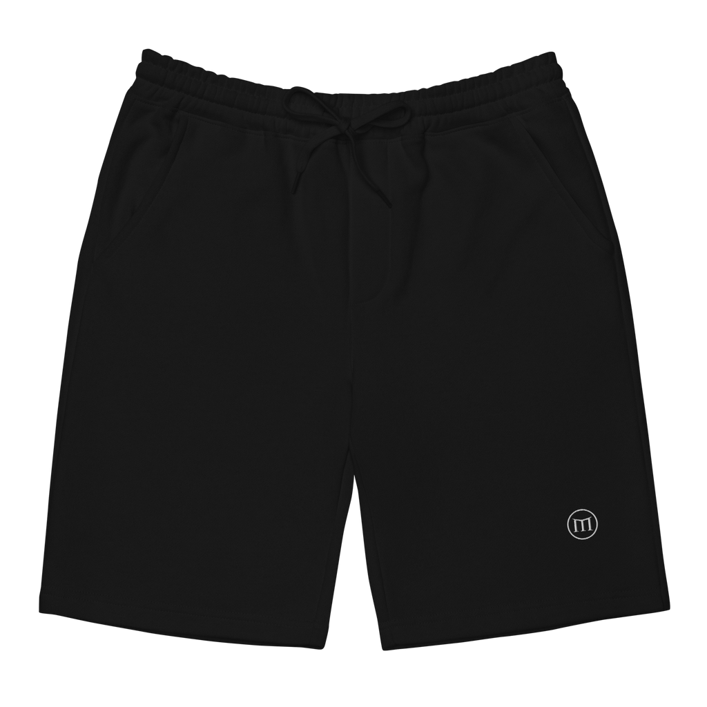 ★★Adairs★★ Woven Shorts Black IW6312 mens-fleece-shorts-black-front