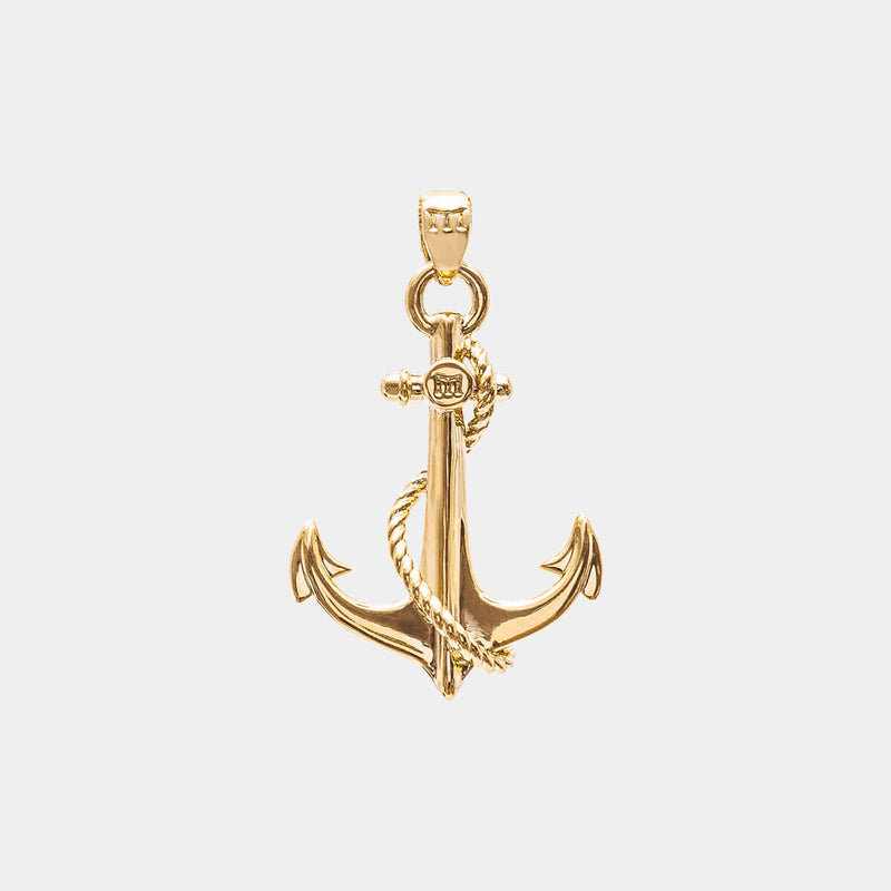 Anchor Pendant Gold MARCOZO