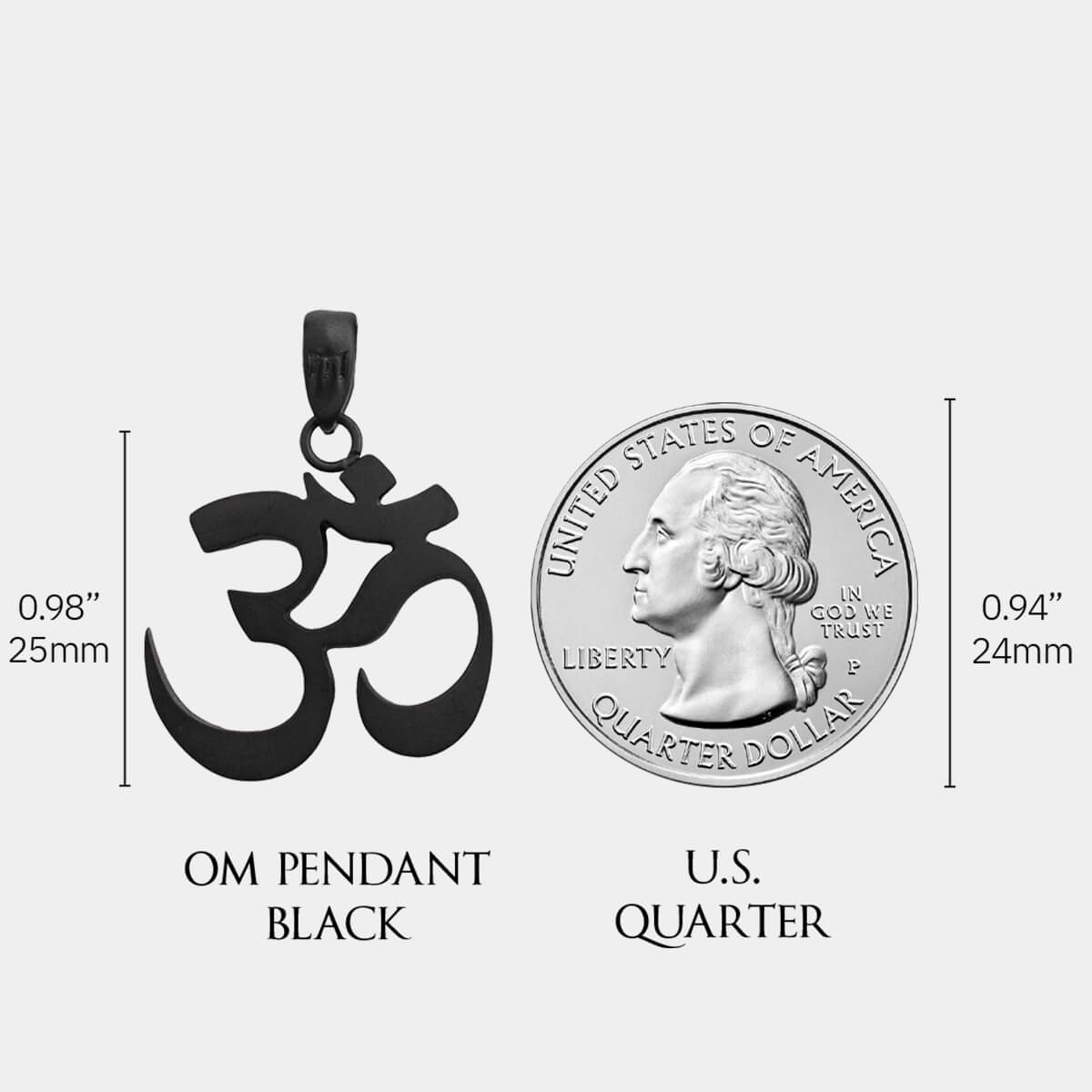 Om Pendant - Black - Marcozo