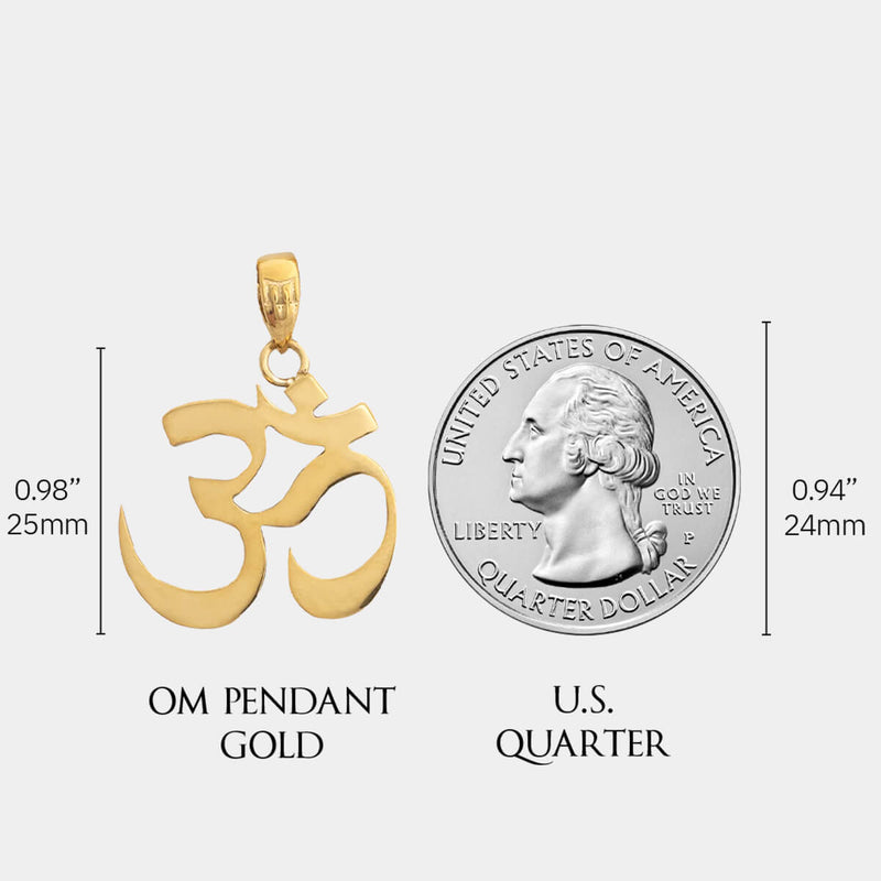 Om Pendant - Gold - Marcozo