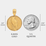 Raven Pendant - Gold - Marcozo