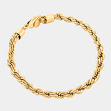 Rope Bracelet - Gold - Marcozo