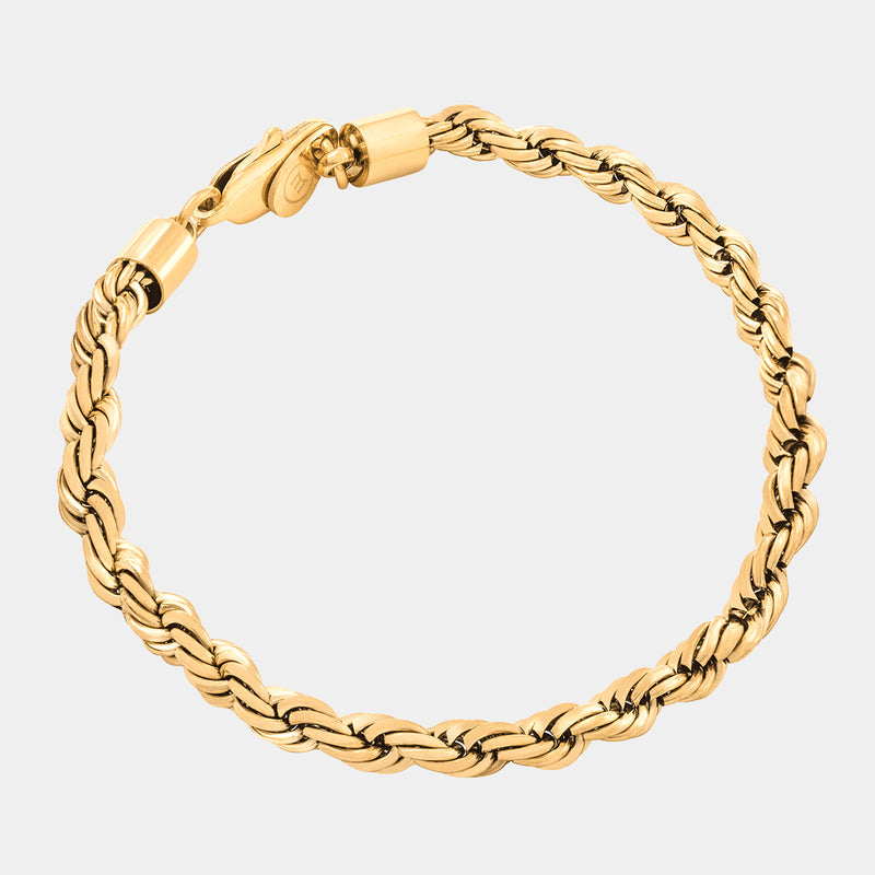 Rope Bracelet - Gold