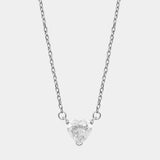Heart Necklace - White Gold - Marcozo