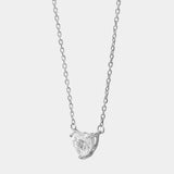 Heart Necklace - White Gold - Marcozo