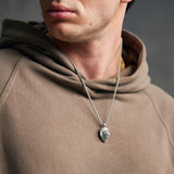 Lion Pendant - White Gold - Marcozo