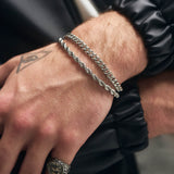 Rope Bracelet - White Gold - Marcozo
