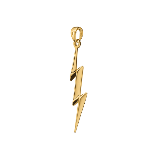 Thunderbolt Pendant - Gold