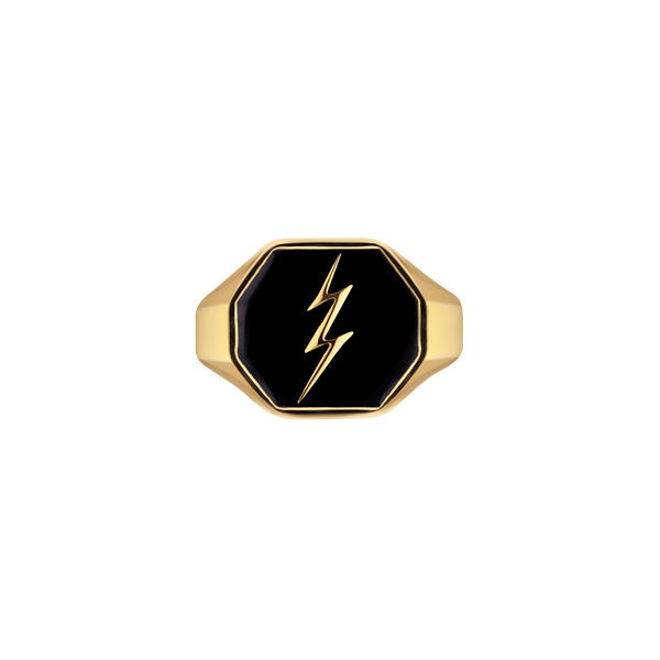 Thunderbolt Ring - Gold