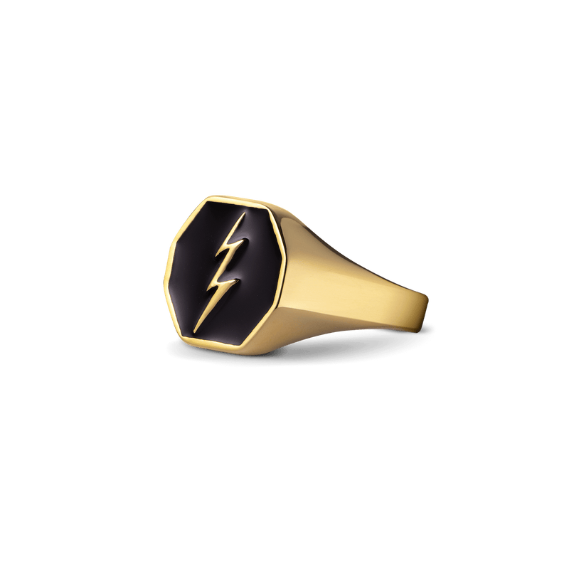 Thunderbolt Ring - Gold