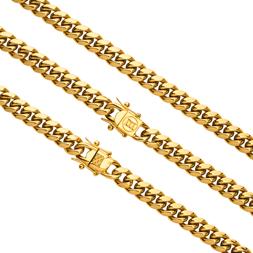 Miami Cuban Link Chain - Gold (8mm)