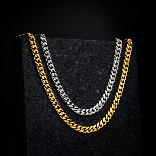 Miami Cuban Link Chain - Gold (8mm) - Marcozo