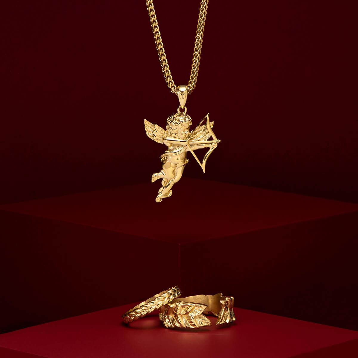 【HYERES LOR】22FW★ Cupid 14K Necklace HYERES LOR】22FW☆ Cupid 14K Necklace (HYERES LOR/ネックレス