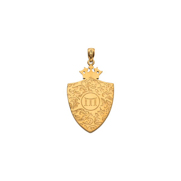 Royal Shield Pendant - Gold