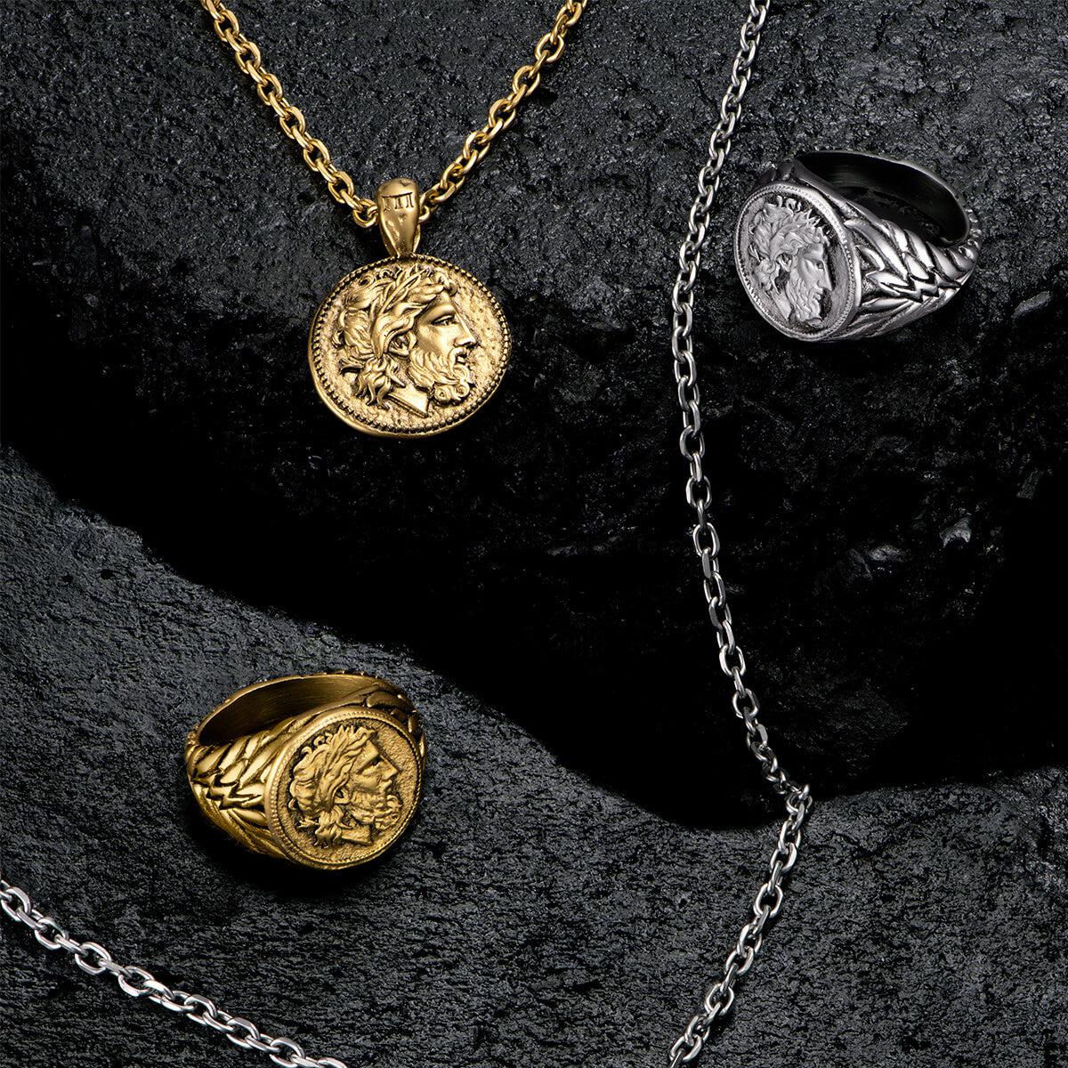 Zeus Ring - Ancient Gold - Marcozo