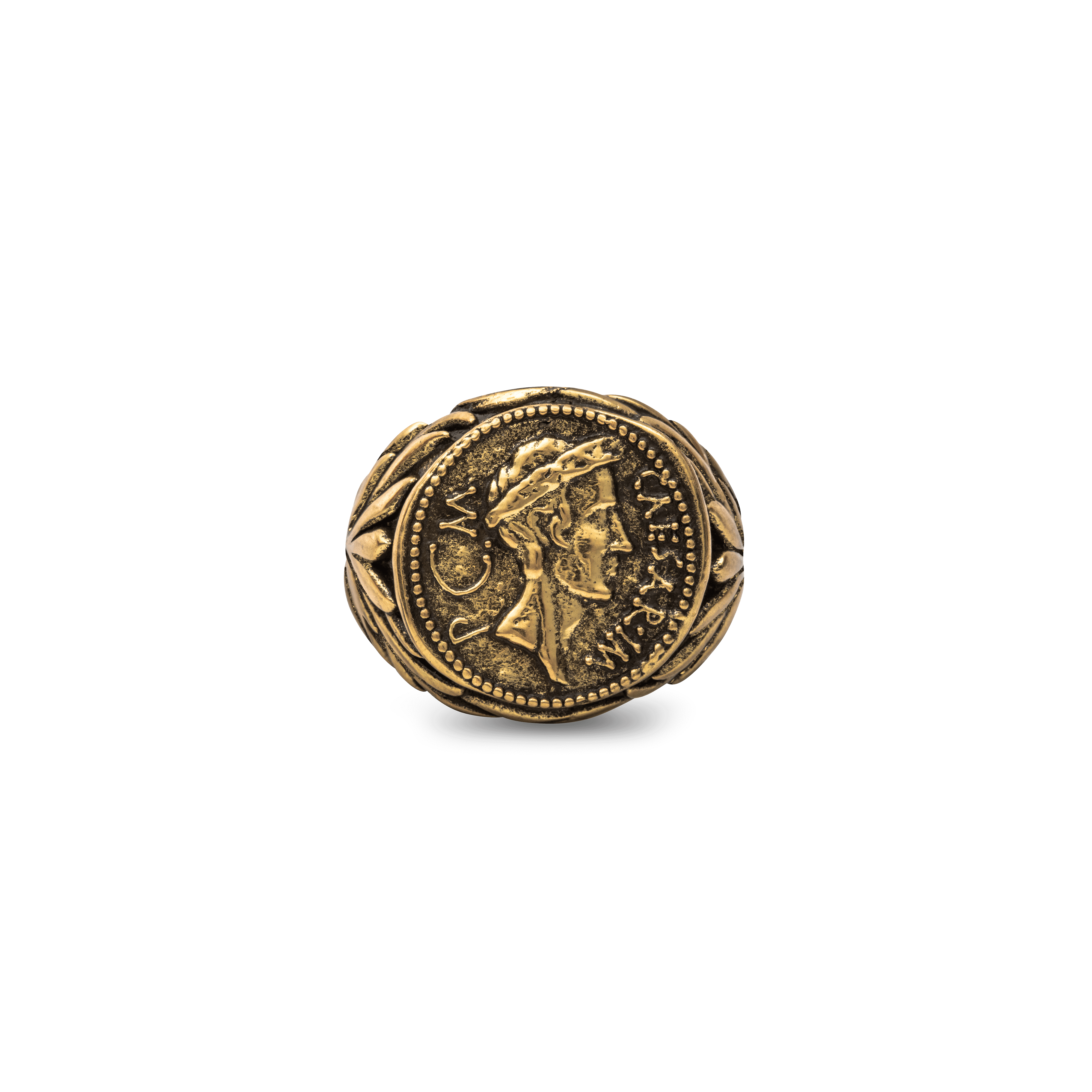 Julius Caesar Ring - Ancient Gold - Marcozo