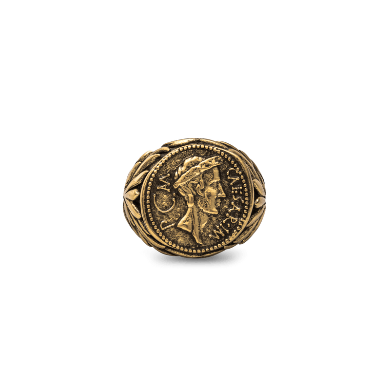 Julius Caesar Ring - Ancient Gold